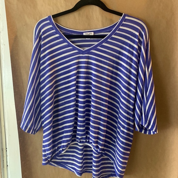 Splendid Tops - Splendid XL Striped Blouse Splendid Tops - Splendid XL Striped Blouse